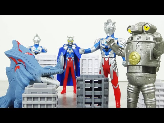 新作ソフビ] ウルトラマンゼット アルファエッジ / セブンガー