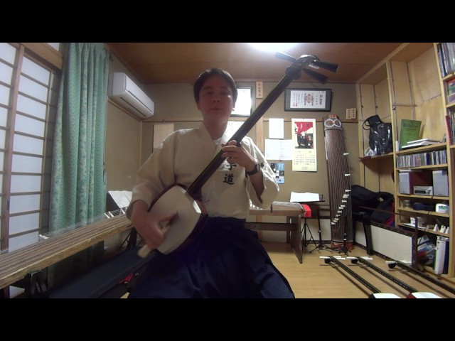 値段による三味線の音弾き比べThe differnce of the sound quality