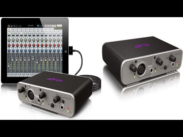 Avid Fast Track Solo Channel Audio Interface Personal Recording