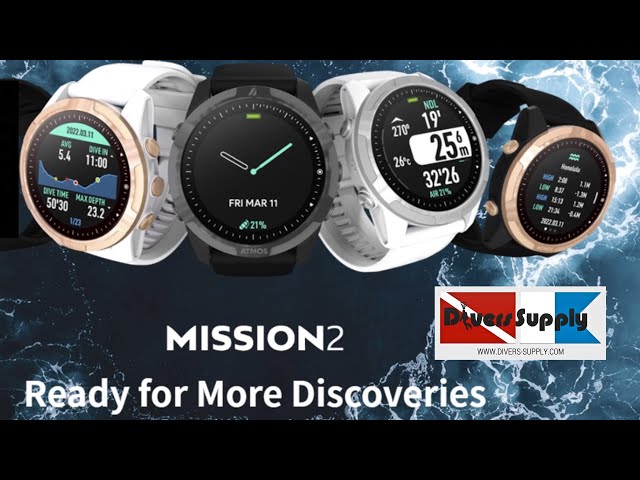Atmos Mission 2 Dive Computer Features Short Version - YouTube