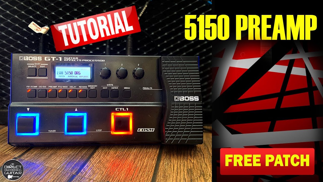BOSS GT-1 - YouTube