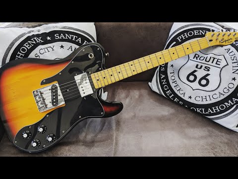 UNBOXING Squier Vintage Modified Custom Telecaster | Review Demo