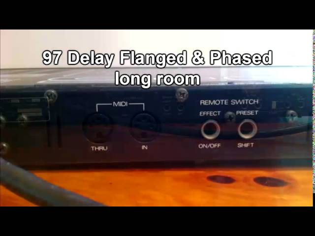 Roland DEP-5 demo - YouTube