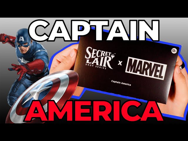 Captain America, First Avenger - Marvel x Secret Lair NEW
