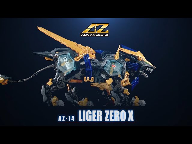 ZOIDS】AZ-14 ライガーゼロイクスPV - YouTube