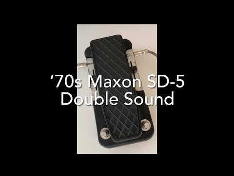 70s Maxon SD-5 Double Sound - YouTube