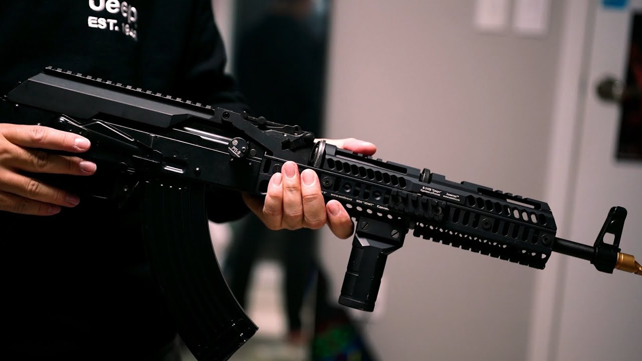 Tokyo Marui AKM GBB Full Auto - Zenitco custom - YouTube