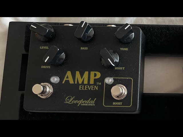LOVEPEDAL AMP ELEVEN BIG BOX, OVERDRIVE PEDAL (Like and subscribe