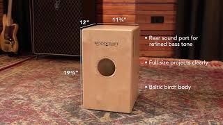 MEINL Percussion カホン ピエゾピックアップ搭載 Woodcraft Pickup