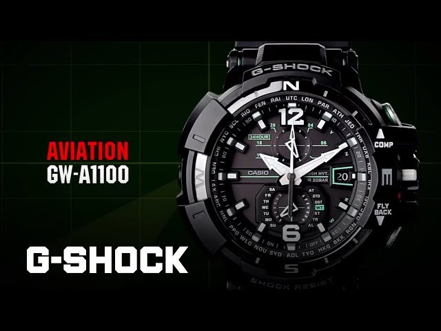 CASIO G-SHOCK GW-A1100 product video - YouTube