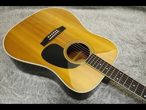 1970's made Japan Vintage MORRIS High quality made Acoustic Guitar