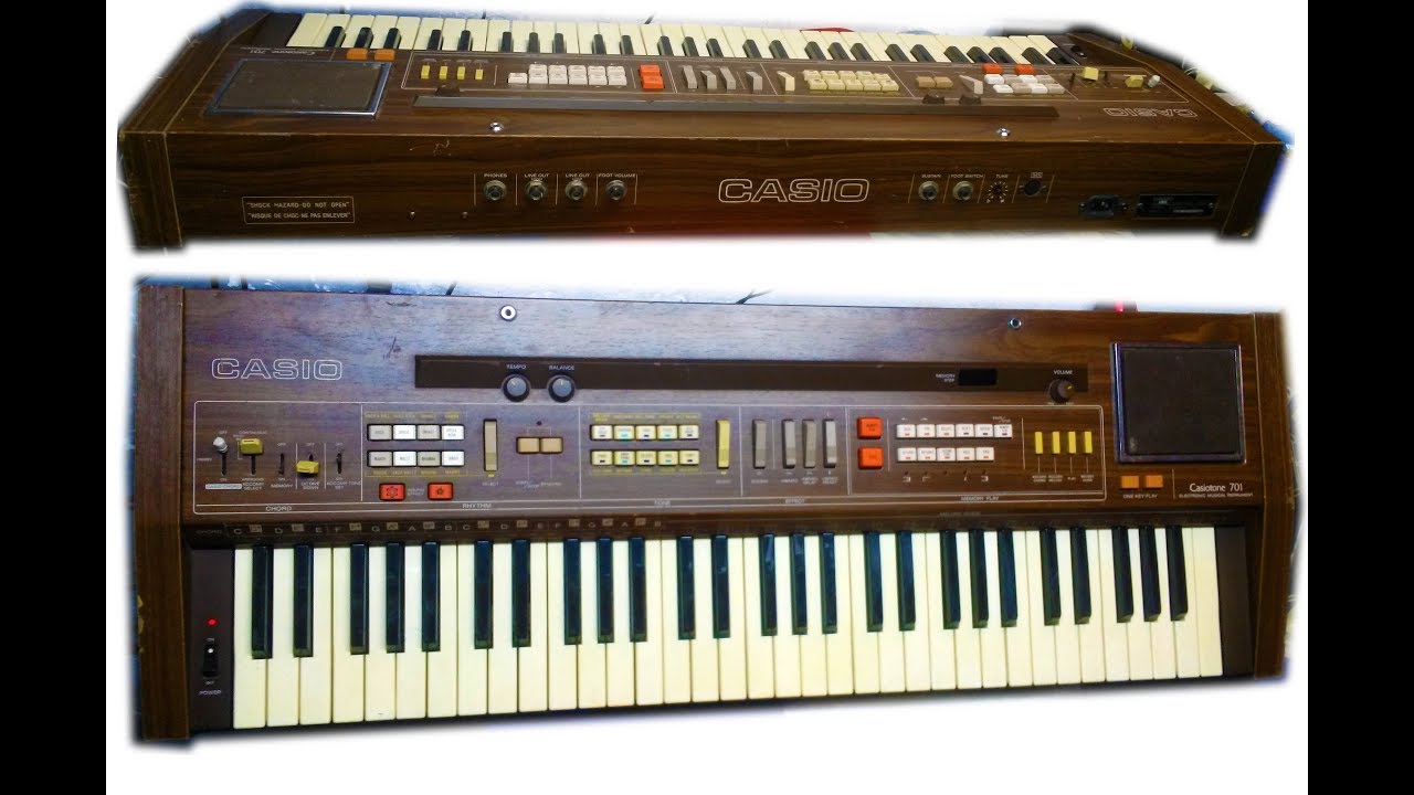 CASIO Casiotone 701 - YouTube