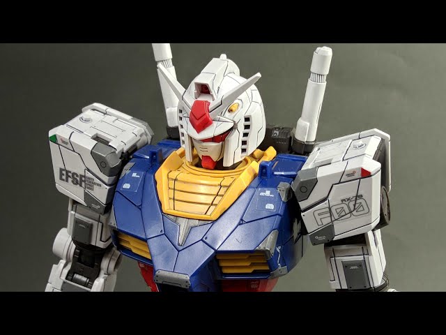 1/100 & 1/144 RX-78F00 Gundam Review [RX-78F00ガンダムレビュー