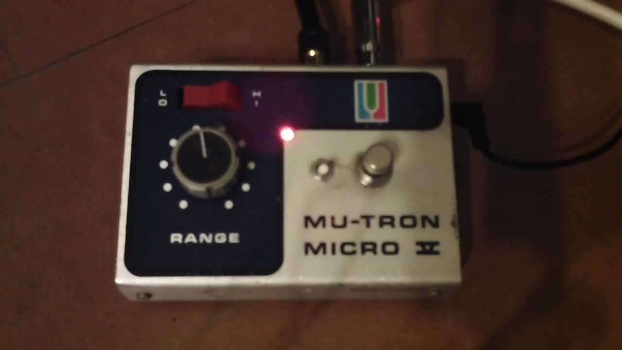 Mutron Micro V envelope filter - YouTube