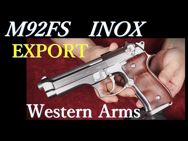 Beretta M92FS INOX EXPORT / Western Arms - YouTube