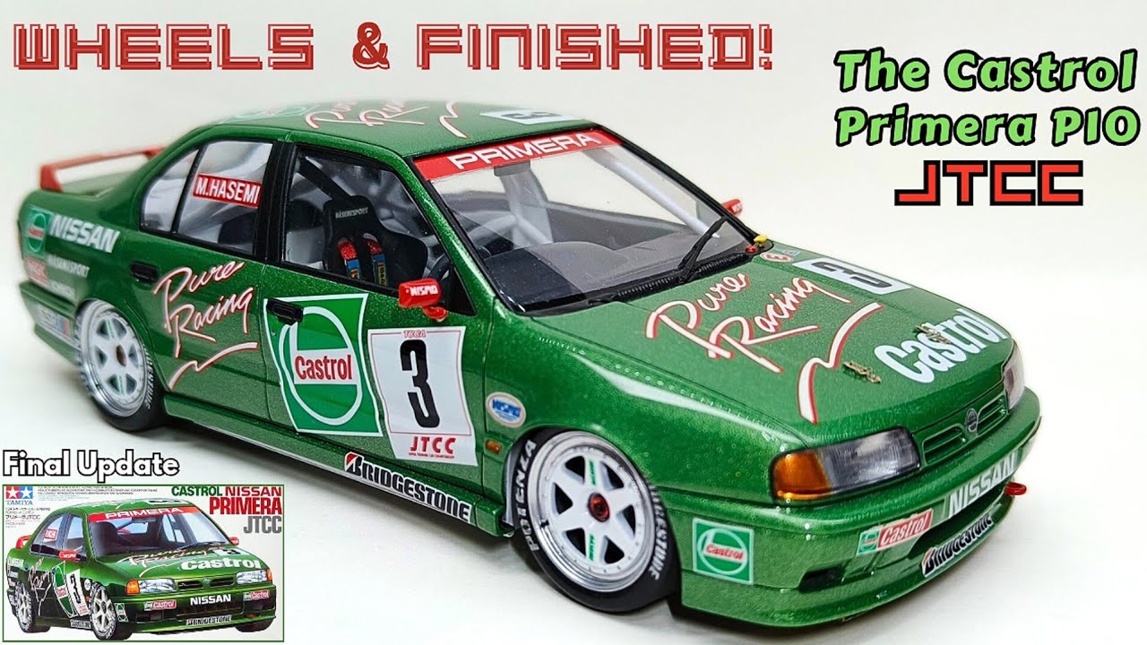 Building the Tamiya Nissan Primera JTCC (1/24) | Final Assembly
