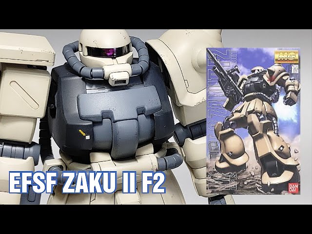 BANDAI [MG] 1/100 EFSF MS-06F-2 ZAKU II F2 ザクII F2型 (連邦軍仕様