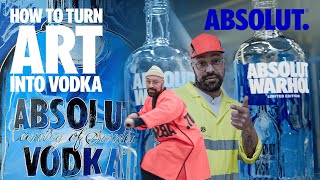 Absolut Warhol | The 2024 Limited Edition Absolut Vodka bottle