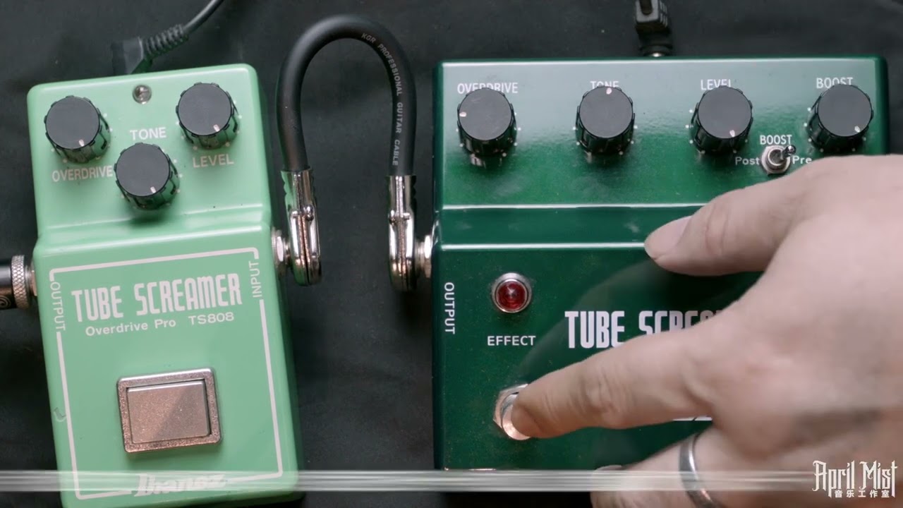 IBANEZ TS808DX ［ ワタナベ楽器店 ］ - YouTube