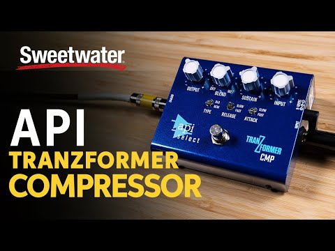 API TranZformer CMP Compressor Pedal Demo - YouTube