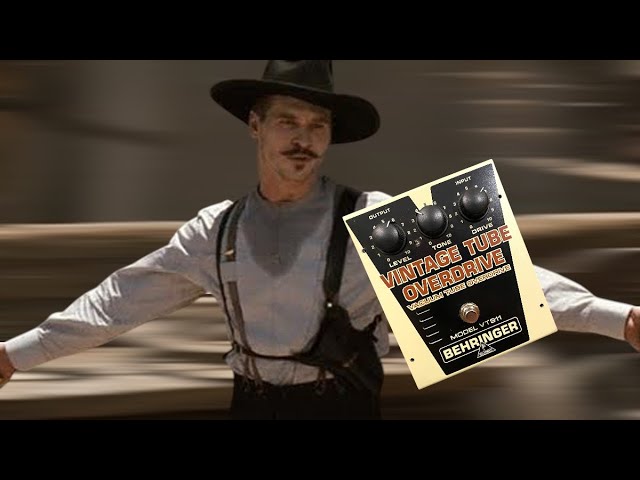 VINTAGE TUBE OVERDRIVE- by BEHRINGER MODEL VT911 - YouTube