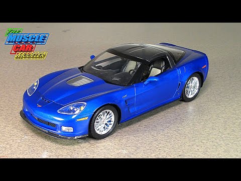 Revell 2009 Chevrolet Corvette ZR1 Build - YouTube
