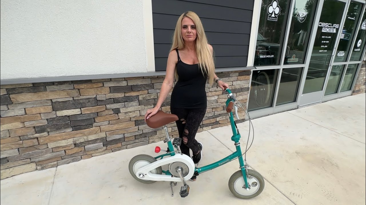 Extremely Rare Panasonic Will Folding Bike from Japan - YouTube