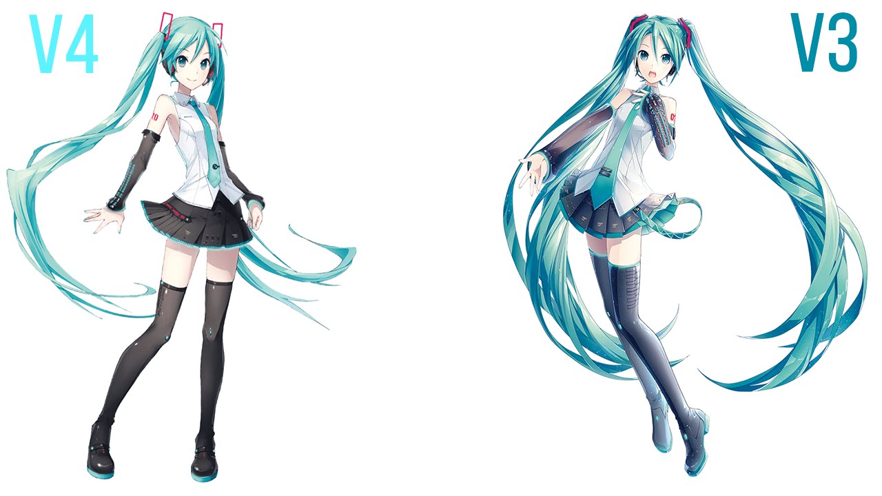 Tell Your World」 Hatsune Miku V4 vs V3 [English] - YouTube