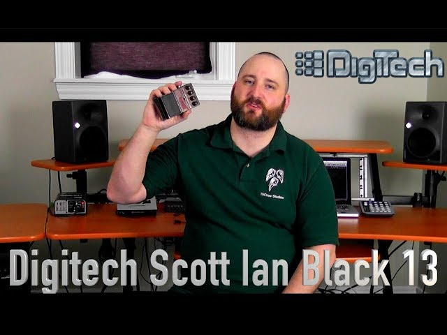 Digitech Scott Ian Signature Series Black-13 - YouTube