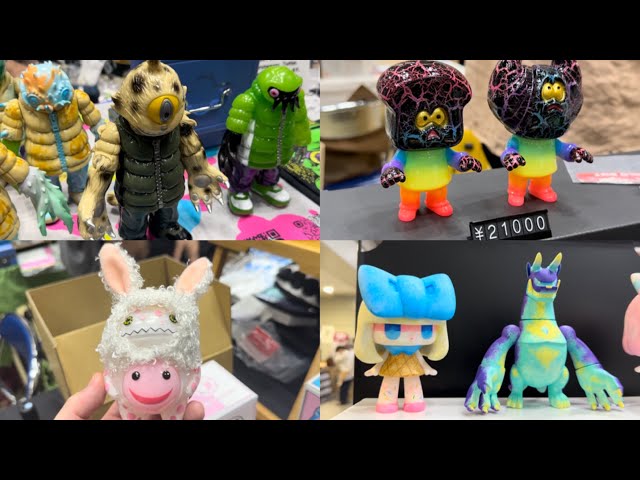 東京ビッグサイトで開催されたデザフェス57のアートソフビブースを色々