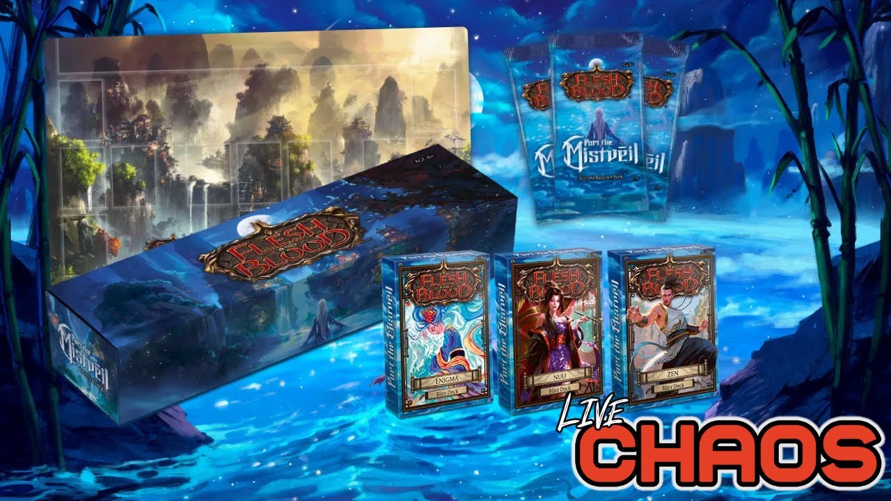 Flesh & Blood TCG: Part The Mistveil Blitz Deck Collection | LIVE