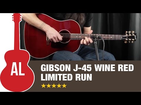 Gibson J-45 Wine Red LTD - Have you heard a better J-45 ever