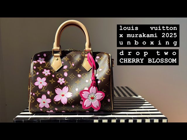 Louis Vuitton x Murakami CHERRY BLOSSOM 2025 Speedy Bandoulière 25