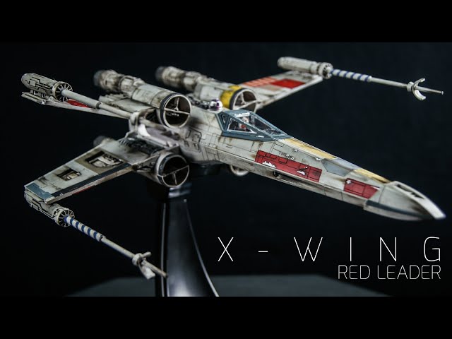 Bandai Star Wars 1/48 X-Wing Moving Edition Model Kit 4K Review