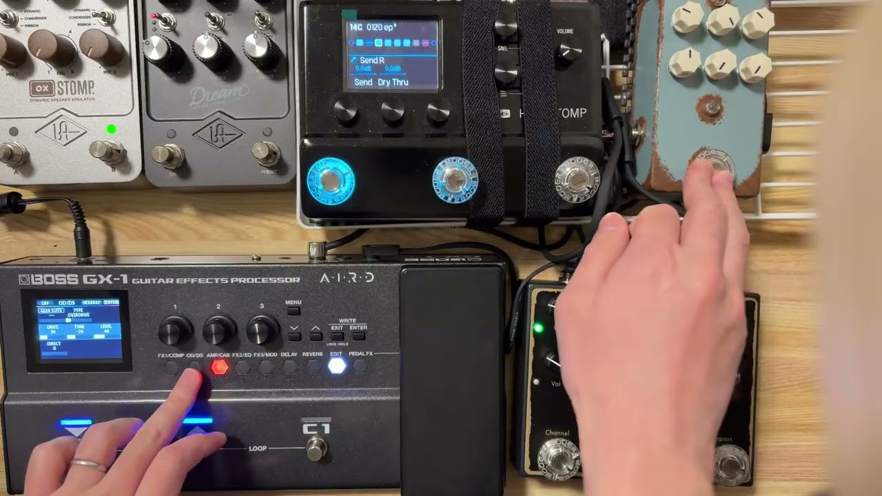 TSV808 + Blues Breaker 2in1 + blender - YouTube