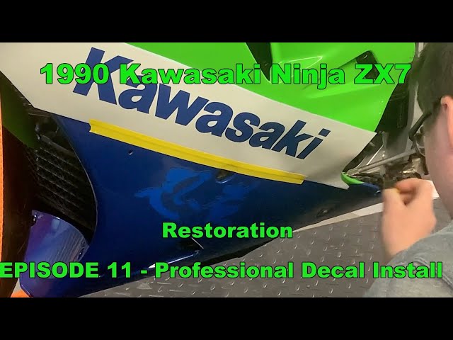 1990 Kawasaki Ninja ZX7 H2 - Restoration - Episode 11 - Tricky