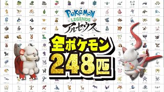 All 248 Pokémon revealed!!! New Legendary! New Starter! New Forms