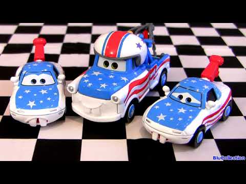 Disney Cars Toons Mater The Greater 3 Pack • Mia, Tia, & Mater The