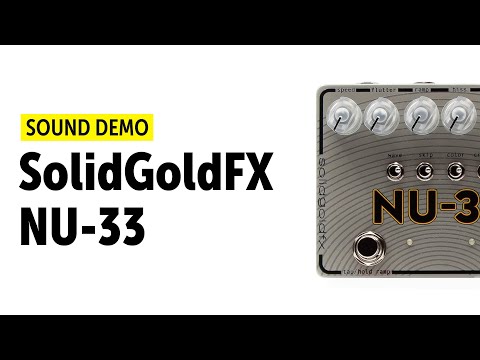 SolidGoldFX NU 33 Vinyl Engine Sound Demo (no talking) with