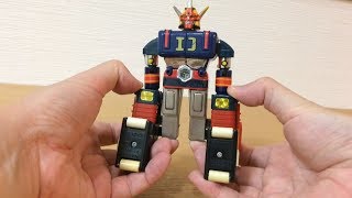 電子戦隊デンジマン ダイデンジン劇中戦闘シーン ポピーDX超合金で再現