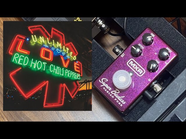 MXR Super Badass Variac Fuzz with John Frusciante Style - YouTube