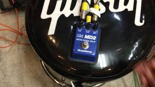 Guyatone MD2 MICRO DIGITAL DELAY 試奏動画 - YouTube