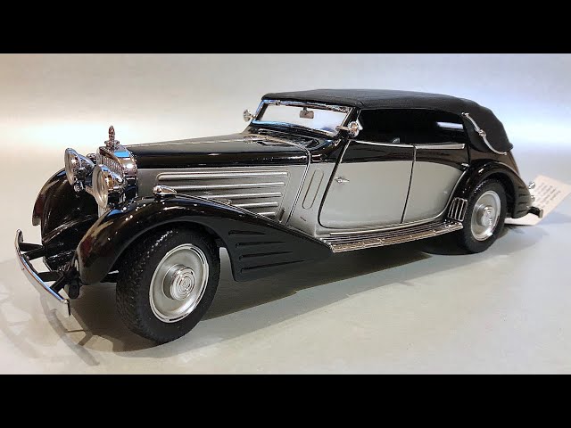 1939 Maybach Zeppelin DS8 V 12 Cabriolet - Franklin Mint 1:24