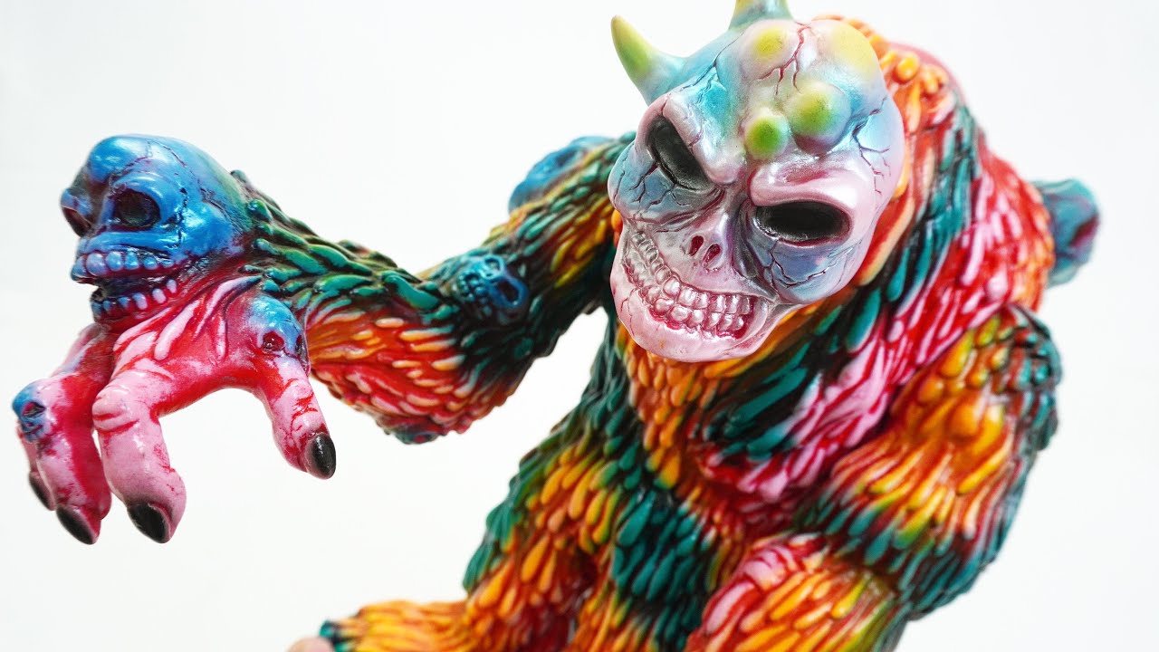 ドロドロ髑髏がすげぇ！【ソフビ】シカルナ工房 ドロル【ユルアニ