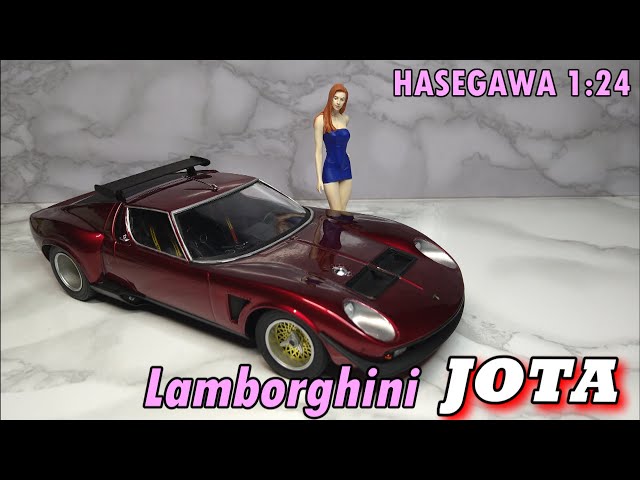 ランボルギーニ イオタ₊イタリアンガール Lamborghini Jota ₊Italian