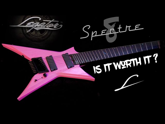 Legator spectre 8 review / my first 8 string - YouTube