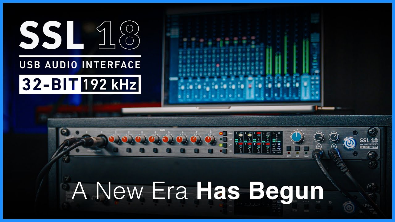 Solid State Logic SSL 18 USB-C Audio Interface | Sweetwater