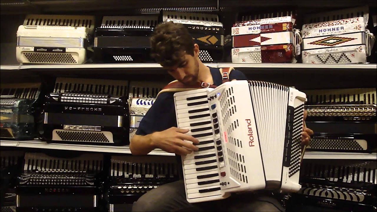 1429 - White Roland FR-3S Digital 120 $1295 - YouTube