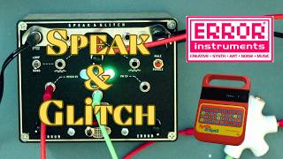 Error Instruments Speak & Glitch: Overview and Sound Demo - YouTube