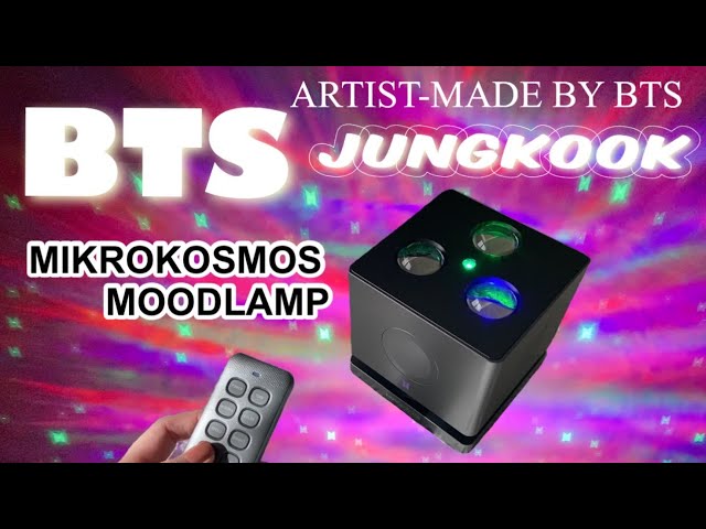 ARTIST-MADE COLLECTION BY BTS 【JUNGKOOK】 MIKROKOSMOS MOOD LAMP